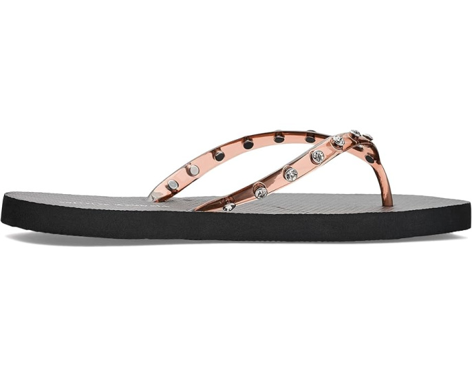 Шлепанцы Loeffler Randall Taryn из прозрачного материала со стразами
