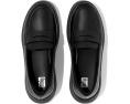 Лоферы FitFlop F-Mode на платформе из кожи в стиле пенни-лоферов