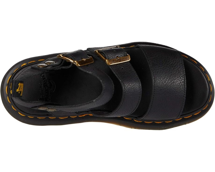 Сандалии-гладиаторы Dr. Martens Gryphon на платформе с кожаным верхом