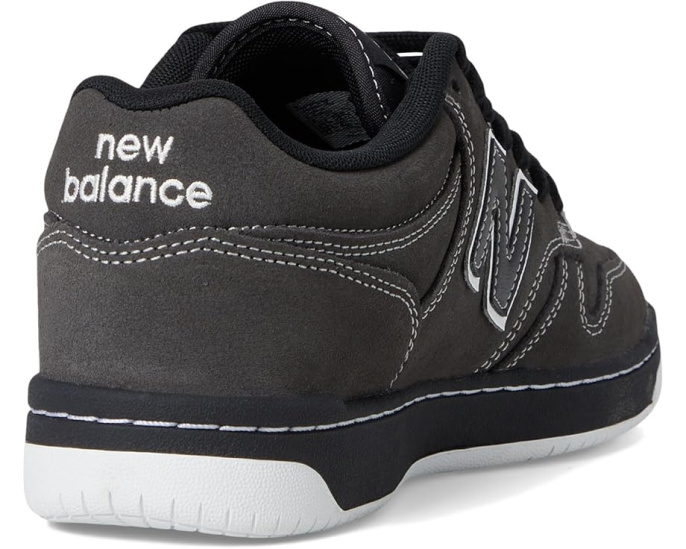 Кроссовки New Balance 480 Numeric темно-серые с усиленным верхом