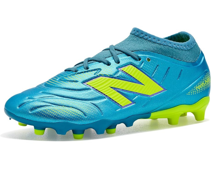 New Balance Tekela бутсы детские FG V5 сине-зеленые