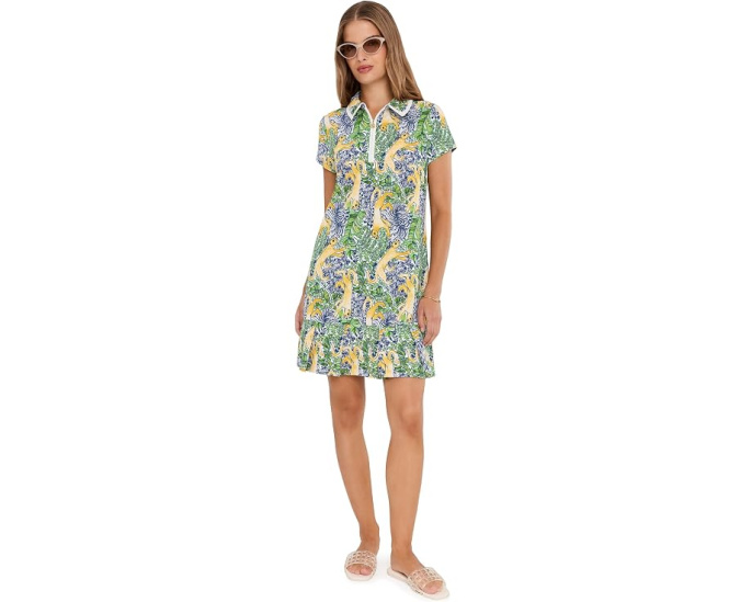 Платье Lilly Pulitzer Cayo Costa с плиссировкой