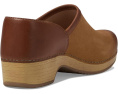 Клоги Dansko Brenna из нубука с защитой от пятен и запаха