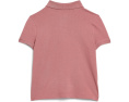 Boxy Big Pony Stretch Mesh Polo Shirt (Big Kid)