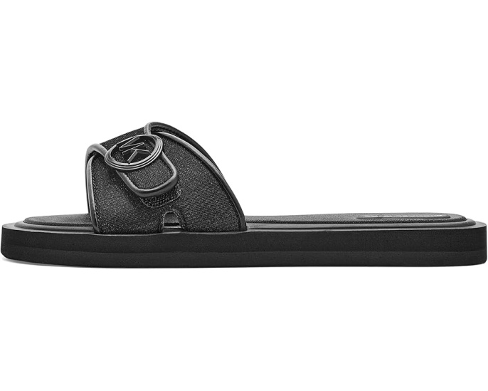 Сланцы Mk Pool Slides с логотипом MK и формованной стелькой от MICHAEL Michael Kors