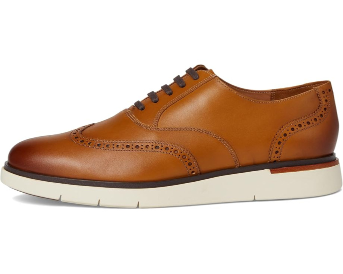 Оксфорды Allen Edmonds Carson Wing с кожаным верхом и съемными стельками