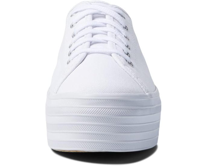 Кроссовки Keds Triple Up Canvas на высокой платформе с мягкой стелькой