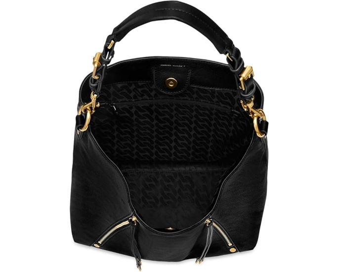 Сумка Rebecca Minkoff Rivington Hobo из натуральной кожи с регулируемыми ремнями