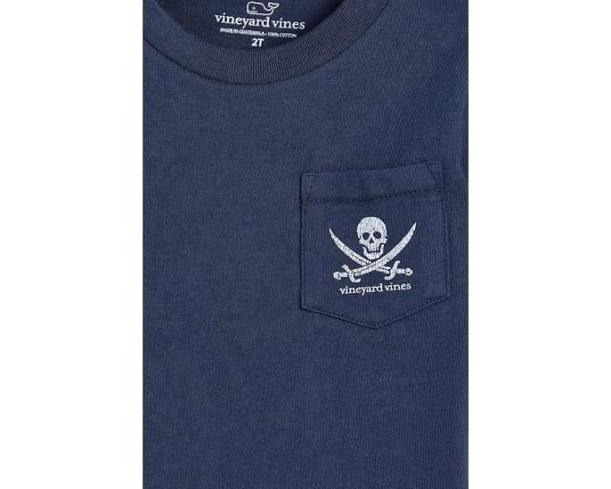 Детская футболка с пиратским флагом от vineyard vines