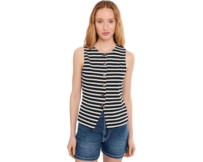 Жилет Sanctuary Nothing Extra Knit Vest в полоску