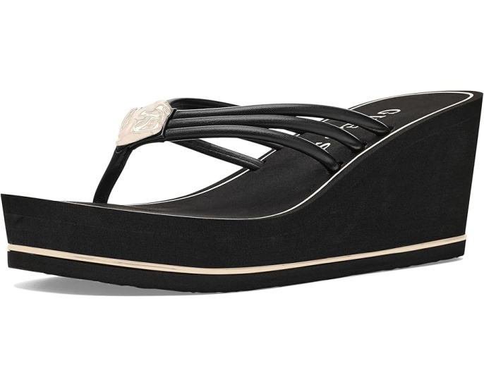 Босоножки GUESS Sabrie на платформе и танкетке