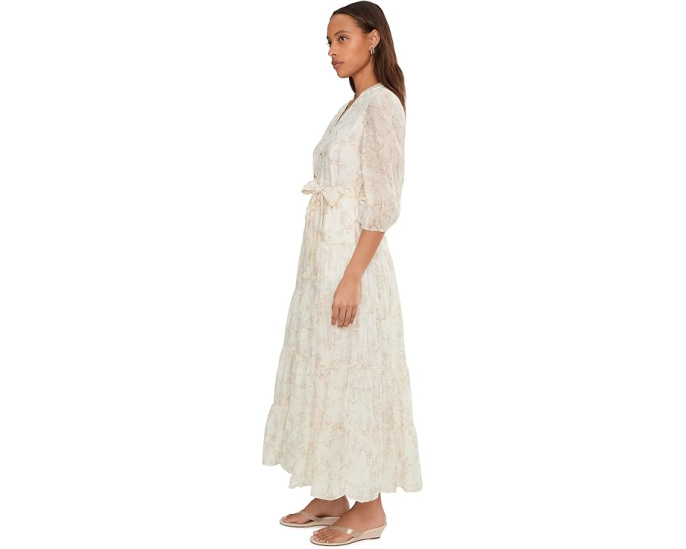 Макси-платье Three Teir Button Bodice с пуговицами от Vince Camuto