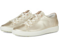 Кроссовки ECCO Soft 7 Floral из натуральной кожи с цветочным принтом
