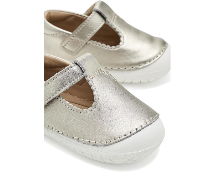 Детские ботинки Old Soles Pave Classic-T из металлизированной кожи