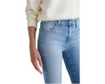 Джинсы AG Jeans Farrah Mid Rise Crop Boot укороченные с расклешенным низом