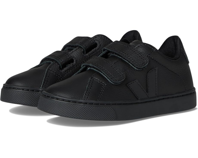 Детские кроссовки VEJA Small Esplar с круглым носком и застежкой на липучках