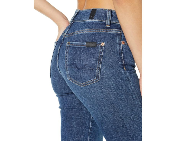 7 For All Mankind джинсы Slim Illusion Bootcut в цвете Highline