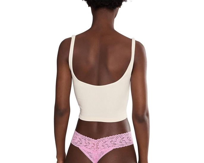 Трусы-стринги Hanky Panky Signature Lace Original Rise с кружевом