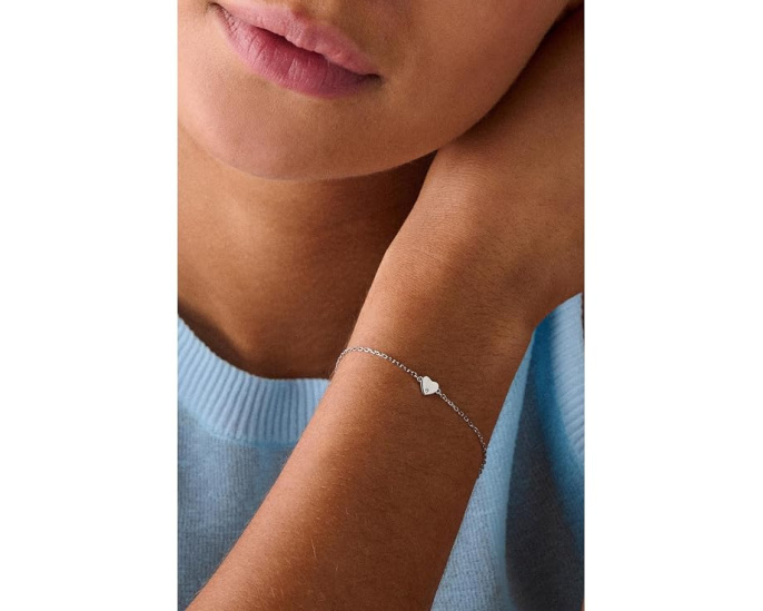 Браслет Kate Spade с мини-сердечком и камнями из кубического циркония