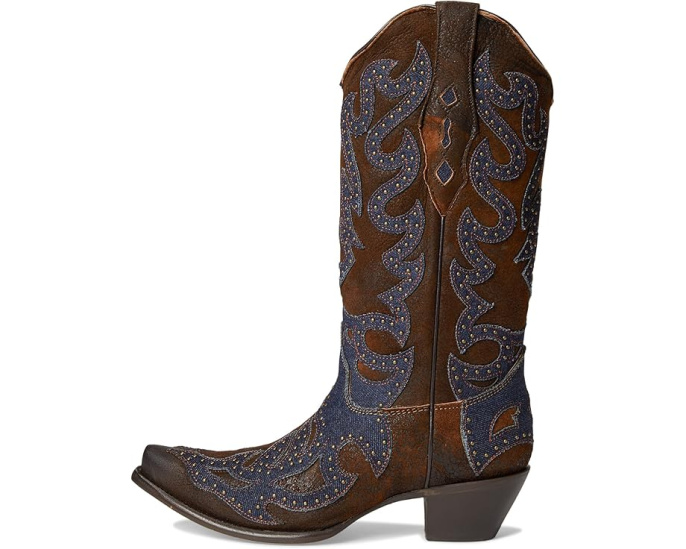 Corral Boots ботинки Z5283 с вышивкой деним и заклепками