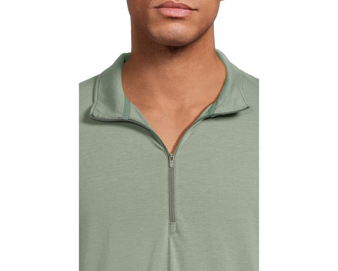 Рубашка L.L.Bean Everyday SunSmart 1/4 Zip с защитой от солнца и молнией на четверть