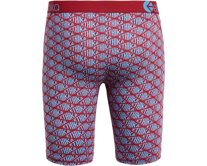 ethika трусы Diamond Crest с принтом Red Blue