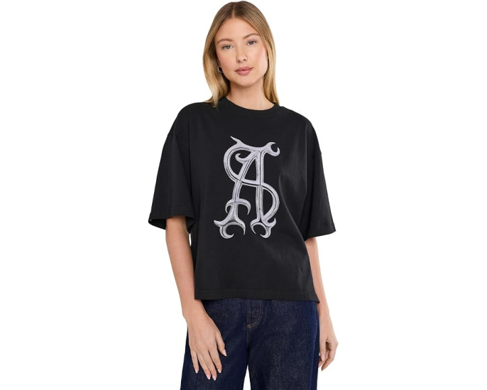 Футболка AllSaints Reflex Amelie Tee с крупным принтом