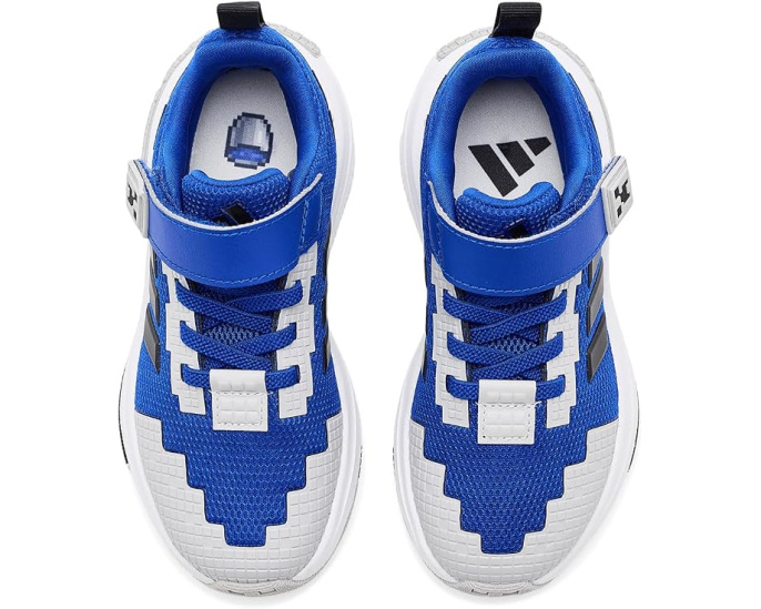 Adidas кроссовки Minecraft Pro для детей с розовым верхом из резины