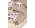 Кроссовки victoria Kids Tribu Matallic высокие с блестящим верхом