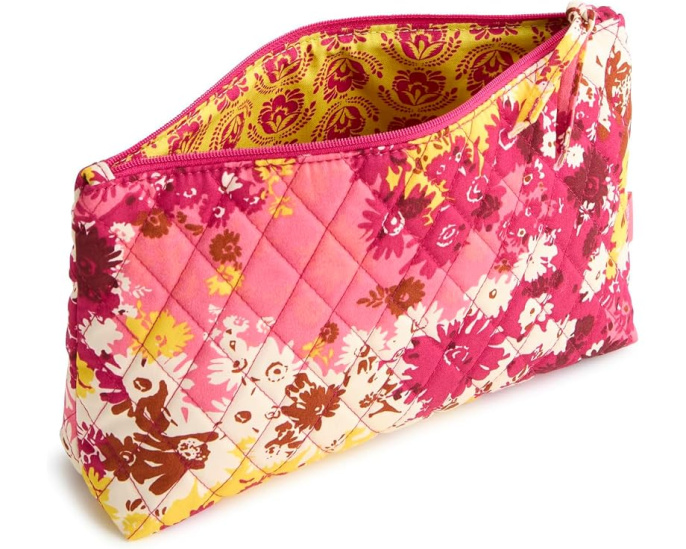 Средний косметический чехол Vera Bradley в цветочный принт