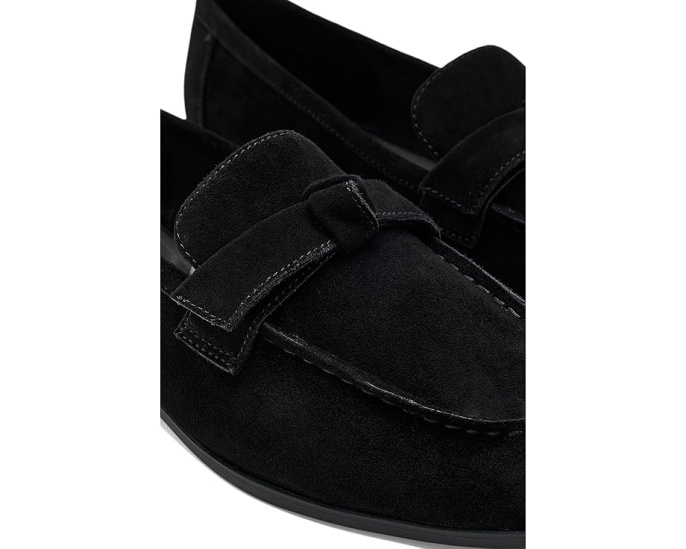 Лоферы Anne Klein Bowie slip on с бантом из замши