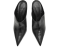 Босоножки Schutz Eleanor Mule на каблуке из кожи черные