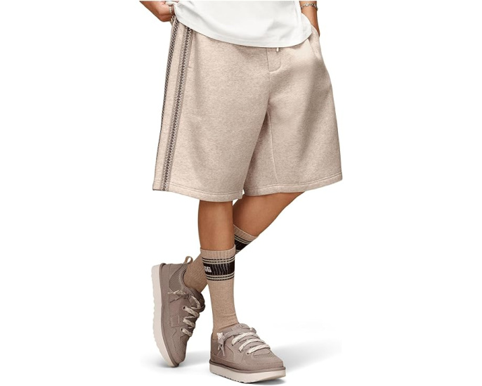 Шорты UGG Tasman из флиса с эластичным поясом и кантом
