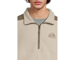 Толстовка Marmot Wanderer из высоковорсного флиса с накладками на плечах и локтях