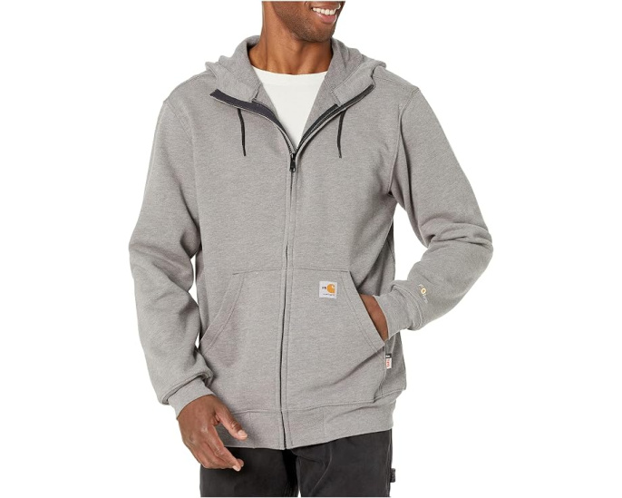 Flame-Resistant Force Original Fit Midweight Hooded Zip Front Sweatshirt
