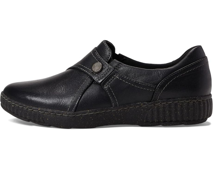 Clarks лоферы Caroline Pearl с миндальным носком и стелькой OrthoLite