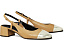 Туфли Tory Burch Cap-Toe Slingback 45mm с контрастным носком и каблуком