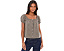 Madewell The Chateau Top блуза в клетку с короткими рукавами