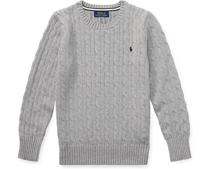 Свитер Polo Ralph Lauren Cable-Knit Cotton для детей из хлопка