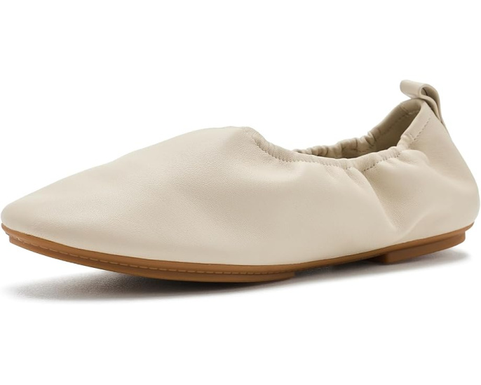 Балетки FitFlop Delicato Poise из эластичной кожи