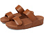 Сланцы FitFlop Lulu Adjustable Leather Slides с ремешком на липучке