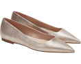 Балетки Rowan Flat M.M.LaFleur из итальянской кожи с эффектом металлик
