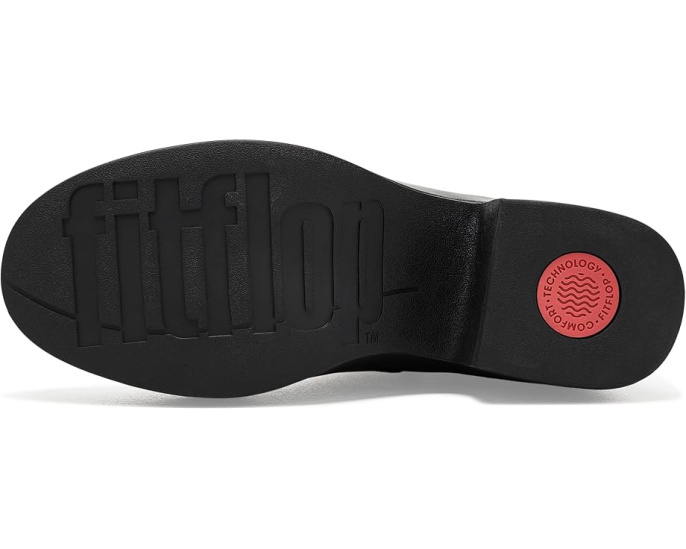 FitFlop кожаные ботинки на каблуке Platforms