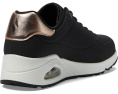 Кроссовки UNO Shimmer Away от Skechers черные