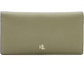 Тонкий кожаный бумажник Lauren Ralph Lauren Crosshatch