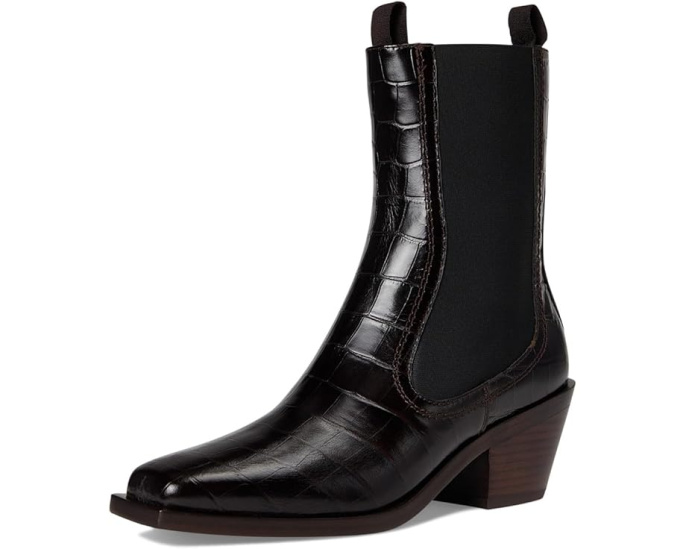 Loeffler Randall Ботильоны ковбойские Nat Midheel Western с каблуком