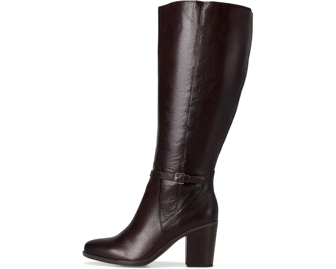 Ботинки Naturalizer Kalina Wide Calf с широким голенищем и ремешком
