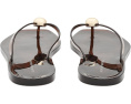 Шлепанцы Jovie Jelly от Loeffler Randall в коричневом цвете