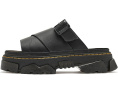 Сланцы Dr. Martens Mattison с круглым носком и пряжкой на платформе