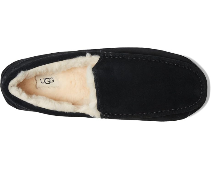 Тапочки UGG Ascot из натуральной замши с подкладкой UGGplush